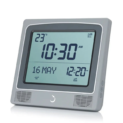 Al Fajr CW-15 Digital Azan Wall/Table Clock Digital Display