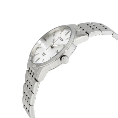 Citizen Quartz BI5000-87A Silver Dial 39mm Stainless Steel Men's Watch