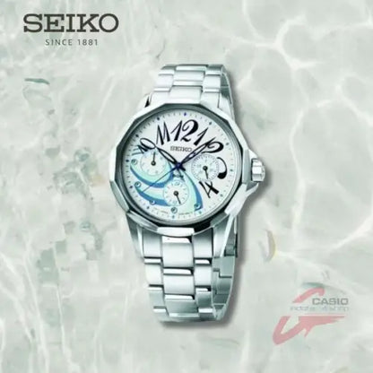 Seiko Neo Classic SKY739P1 Quartz Blue Dial 34mm Stainless Steel Women's Watch
