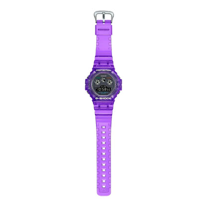 Casio G Shock Digital "Joytopia" DW-5900JT-6 Translucent Purple Resin Strap Men's Watch