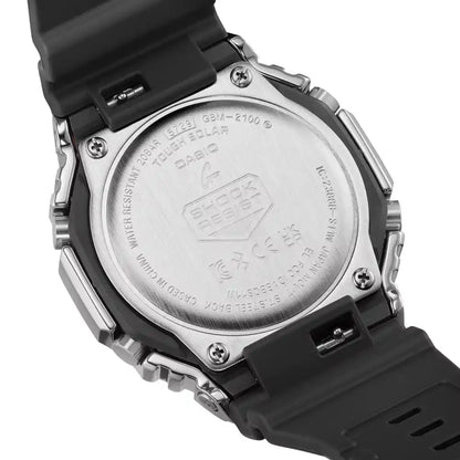 Casio G-Shock G-Steel GBM-2100A-1A2DR Blue Dial Stainless Steel Men's Watch