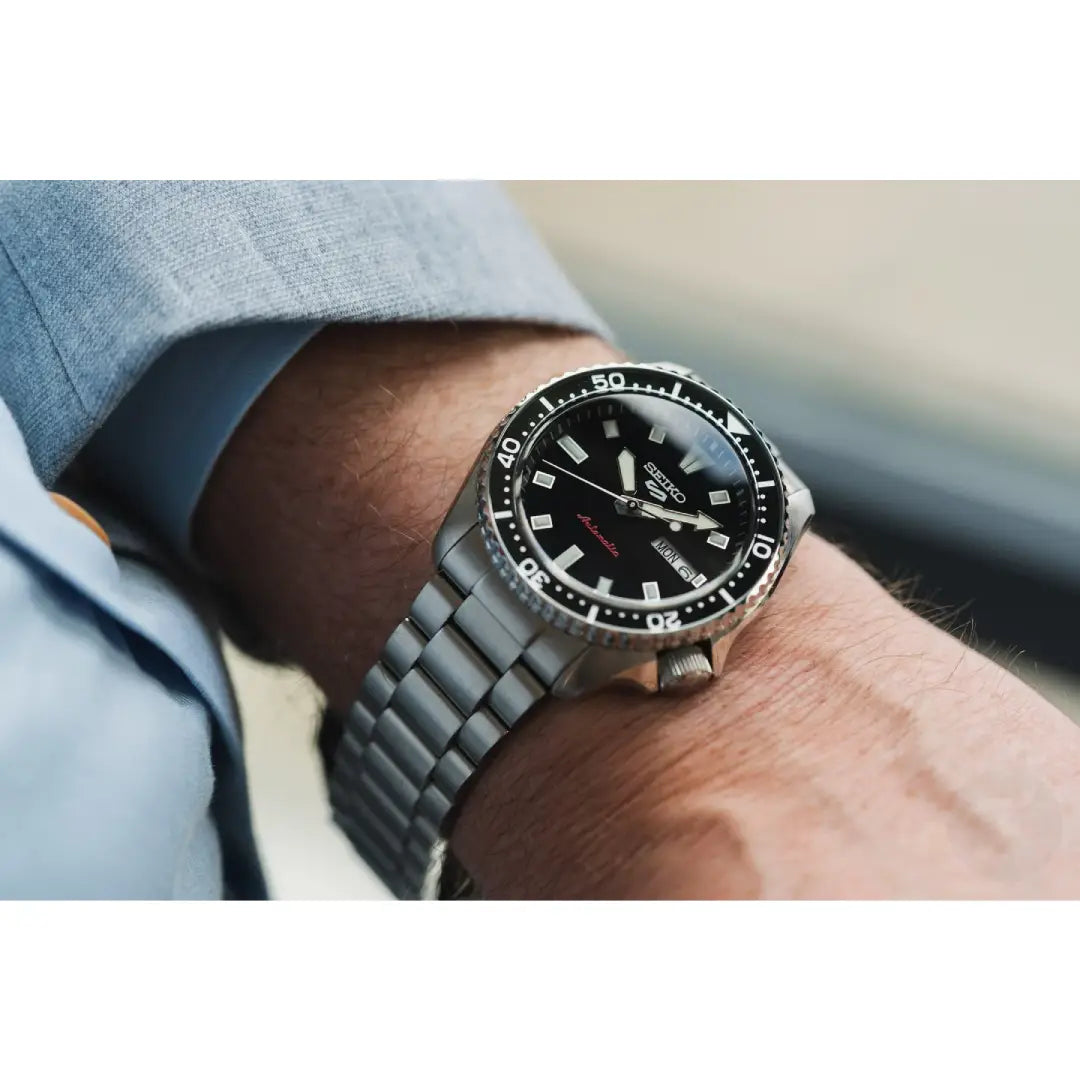 Seiko 5 Sports SKX Series SRPL85 Black Dial Automatic 42.5mm Stainless Steel Men's Watch