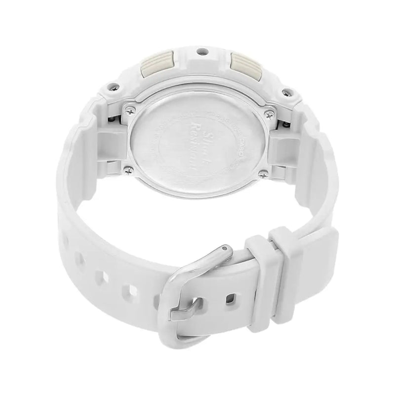 Casio Baby-G Beach Traveler Series BGA-190BC-7BDR  White Dial Resin Strap Women's Watch detail view