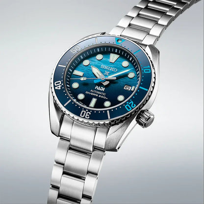 Seiko Prospex SPB375J1 Automatic Diver Special Edition "Great Blue Sumo Scuba PADI" Blue Dial 45.0mm Stainless Steel Men's Watch