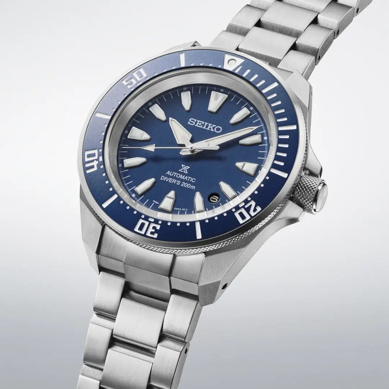 Seiko Prospex King Samurai SRPL51K1 Automatic Blue Dial 41.7mm Stainless Steel Men's Watch detail view