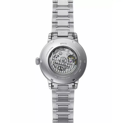 Orient Star Classic M45 F7 Moon Phase Open Heart Automatic RE-BT0006L00B Blue Dial 41mm Stainless Steel Men's Watch