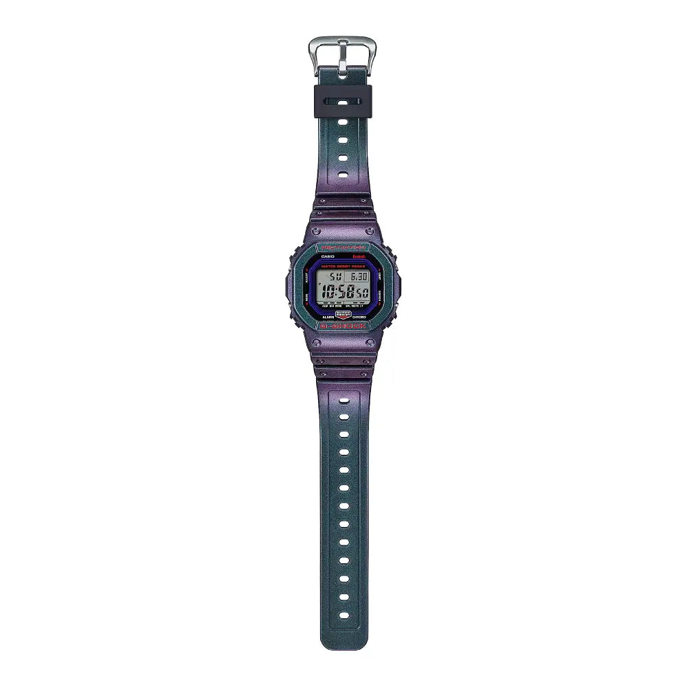 Casio G-Shock DW-B5600AH-6DR "Aim High" Digital Dial Purple 43mm Resin Men's Watch