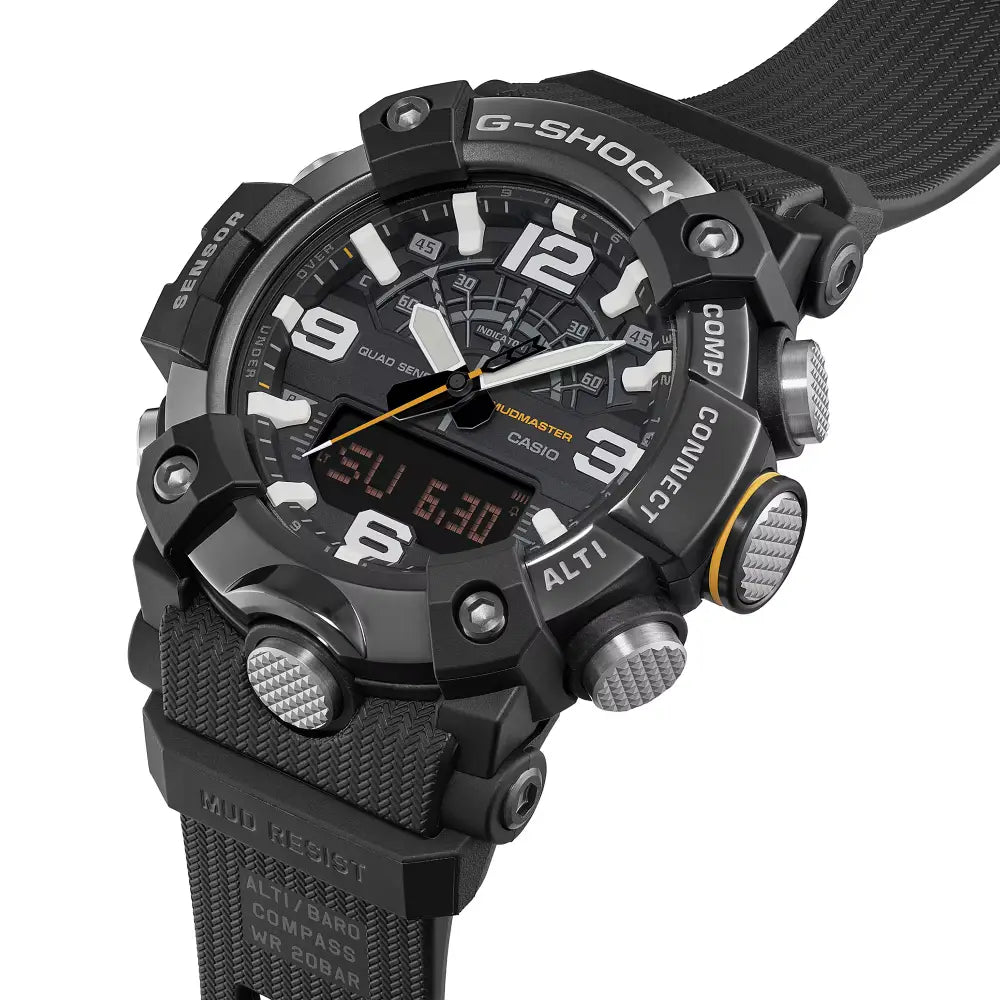 Casio G-Shock Mudmaster GG-B100XMB-1A Black Dial 51mm Resin Strap Men's Watch
