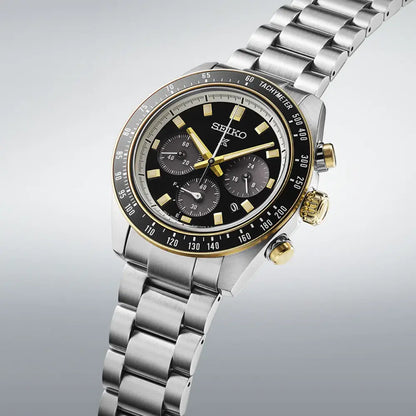 Seiko Prospex SSC941P1 Solar Chronograph Black Dial 41.4mm Stainless Steel Men's Watch