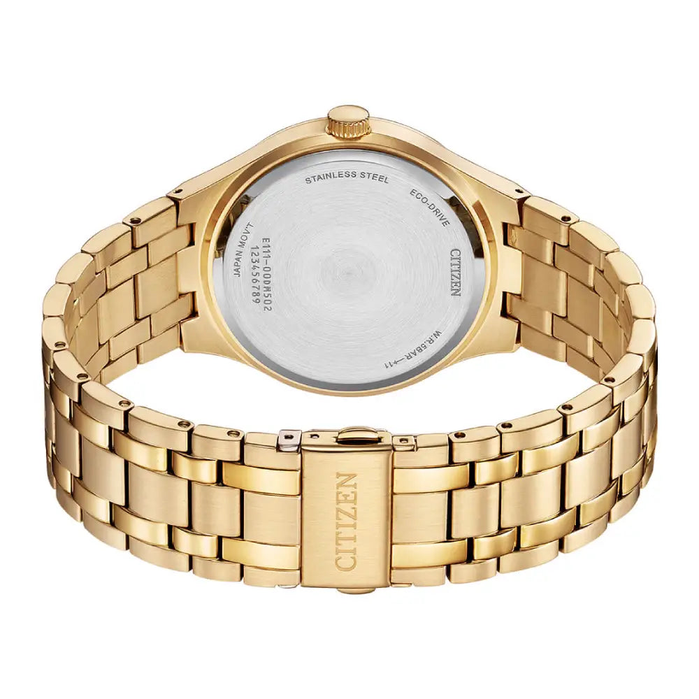 Citizen Eco-Drive Axiom BM7653-50Q Rose Gold Dial 40mm Stainless Steel Men's Watch