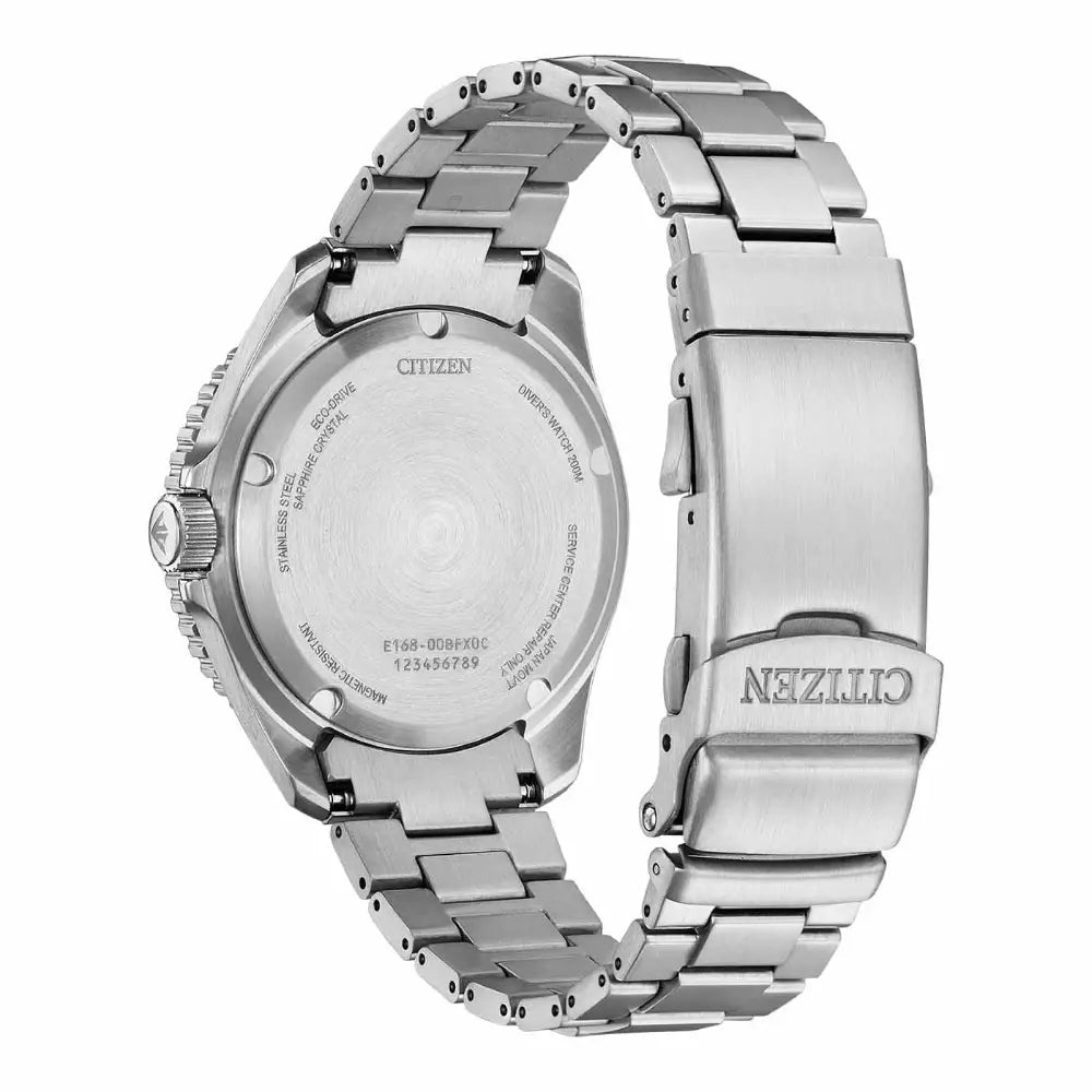 Citizen Promaster BN0260-54L Eco-Drive Diver Blue Dial 41mm Stainless Steel Men's Watch