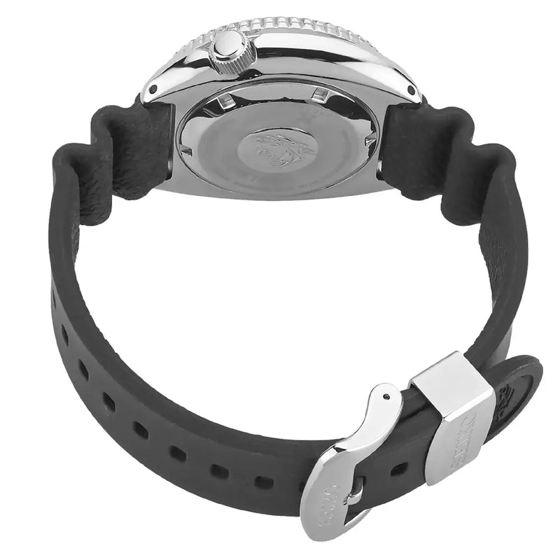 Seiko Prospex "Turtle" SRPE93K1 Black Dial 45mm Rubber Strap Men's Watch detail view