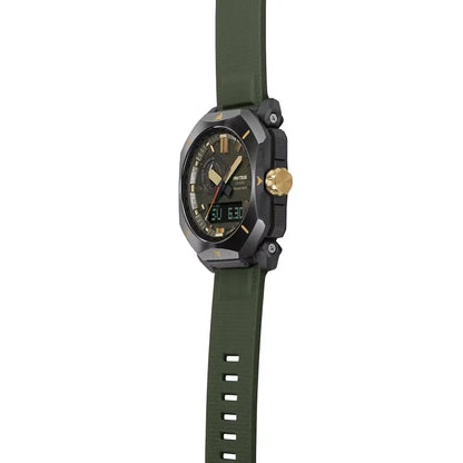 Casio Pro Trek PRW-6900Y-3PR "Bushcraft" Green Dial 44.8mm Resin Strap Men's Watch