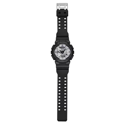 Casio G Shock GA-110WD-1A Analog-Digital White Dial Resin Strap Men's Watch