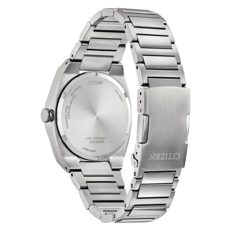 Citizen Eco-Drive Sport Luxury BM7660-54E Black Dial 40mm Stainless Steel Men's Watch detail view