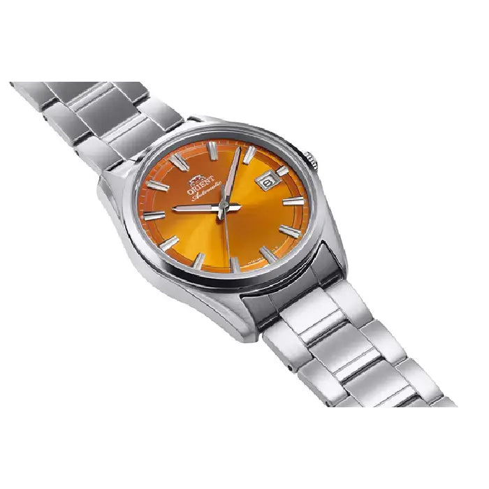 Orient Contemporary Stretto Date Automatic Special Edition RA-AC0R08Y Orange Dial 38.5mm Stainless Steel Men's Watch