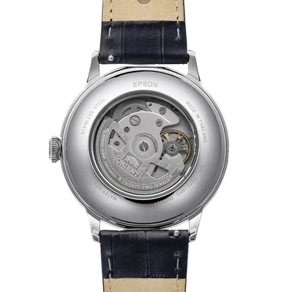 Orient Classic Bambino Automatic RA-AC0038S White Arabic Dial 40.5mm Leather Strap Men's Watch