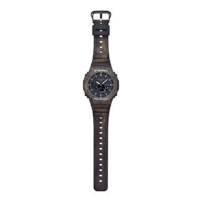 Casio G Shock GA-2100FR-5A Limited Edition Analog-Digital Gray Dial Resin Strap Men's Watch