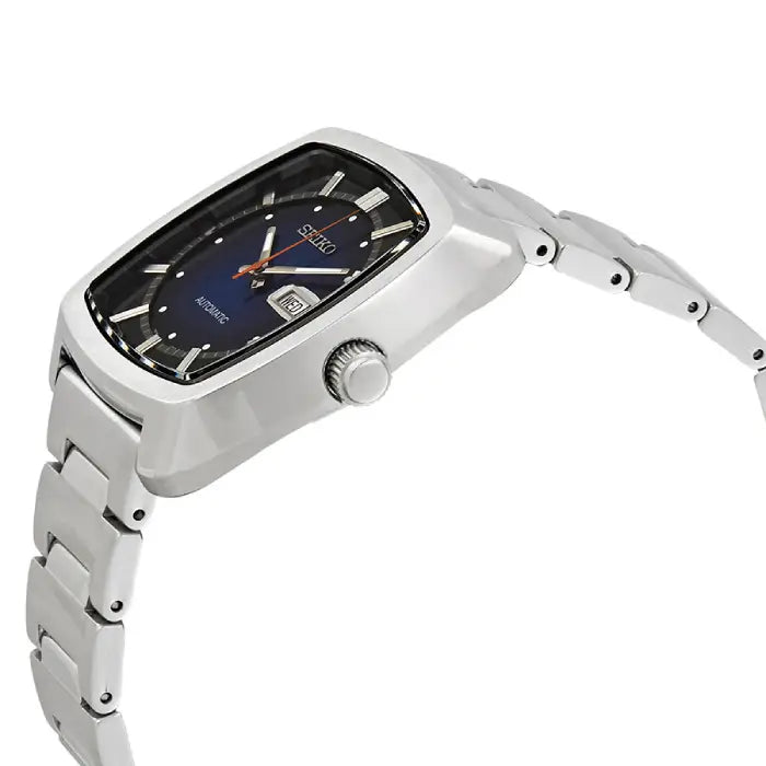 Seiko Recraft SNKP23 Automatic Blue Dial 39.5mm Stainless Steel Men's Watch detail view