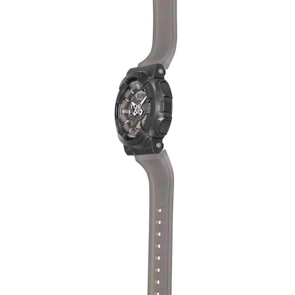 Casio G-Shock GM-110MF-1ADR "Midnight Fog" Metal Covered Grey Dial 48.8mm Resin Strap Men's Watch