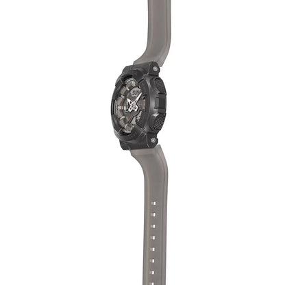 Casio G-Shock GM-110MF-1ADR "Midnight Fog" Metal Covered Grey Dial 48.8mm Resin Strap Men's Watch