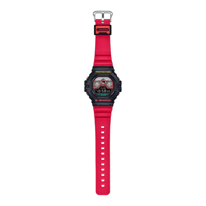 Casio G-Shock Digital DW-5900MT-1A4 Mix Tape Limited Edition Red Dial resin strap Men's Watch