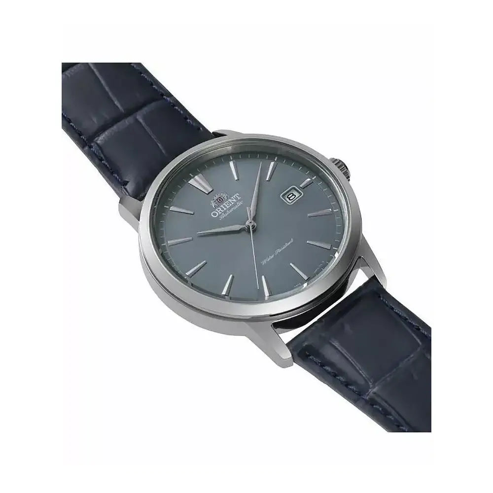 Orient Contemporary Automatic RA-AC0F14L30B Blue Dial 41.6mm Leather Strap Men's Watch