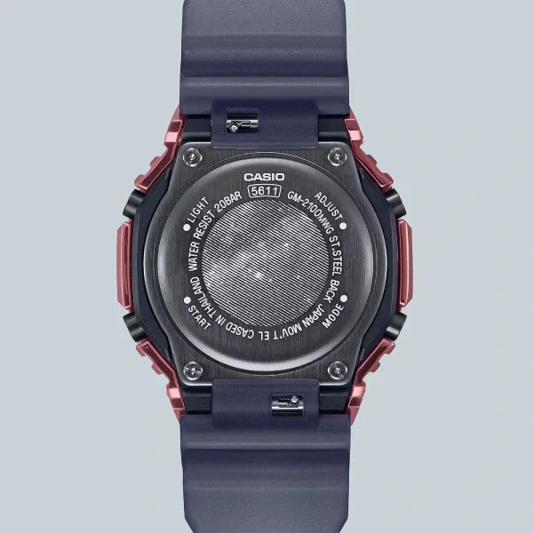 Casio G-Shock Casual GM-2100MWG-1ADR Purple Dial Resin Men's Watch detail view