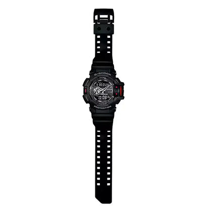 Casio G Shock GA-400-1B Analog-Digital "Rotary Switch" Black Dial 51.9mm Resin Strap Men's Watch