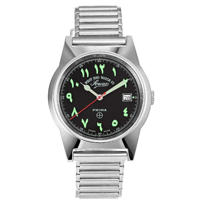 West End Quartz Analog Souq Collection 6841.10.0788R Black Dial 38mm Stainless Steel Unisex Watch