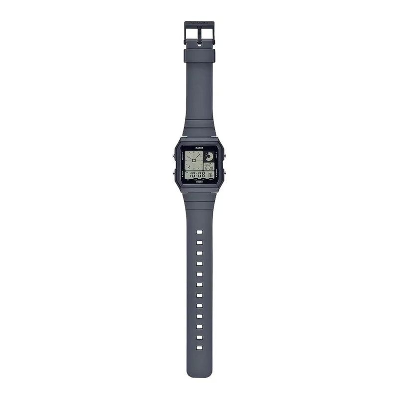 Casio Youth Digital LF-20W-8A2DF Grey Dial Resin Strap Unisex Watch detail view