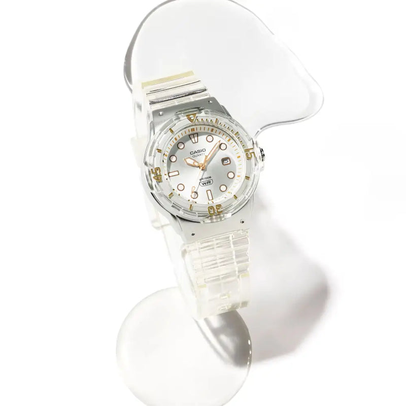Casio POP Analog LRW-200HS-7EVDF White Dial Resin Strap Women's Watch detail view