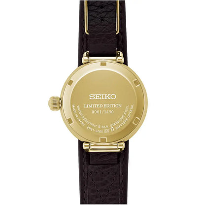 Seiko Presage SARX136 (SPB538J1) Classic Series 145th Anniversary Limited Edition (1450 Pcs) White Enamel Dial 35mm Leather Strap Men's Watch