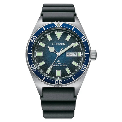 Citizen Promaster Marine NY0129-07L ISO 6425 Certified Diver Blue Dial 41mm Polyurethane Strap Men's Watch