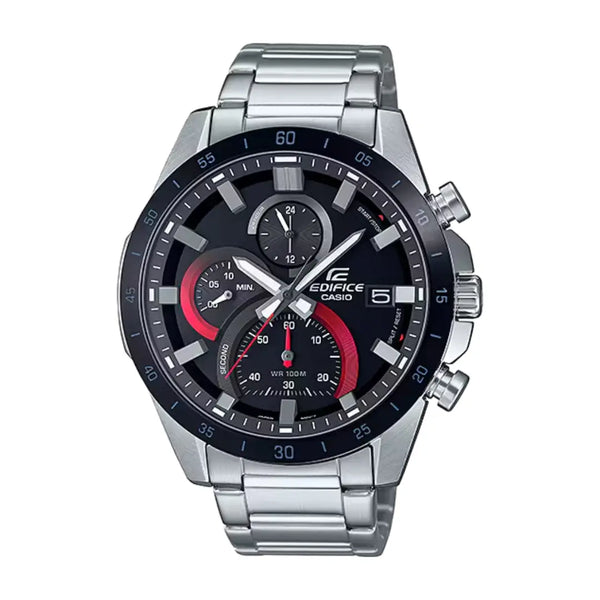 Casio Edifice EFR-571DB-1A1VUDF Black Dial 47.1mm Stainless Steel Men's Watch