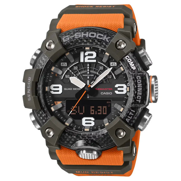 Casio G-Shock Mudmaster GG-B100X-1A9 Black Dial 51mm Resin Strap Men's Watch