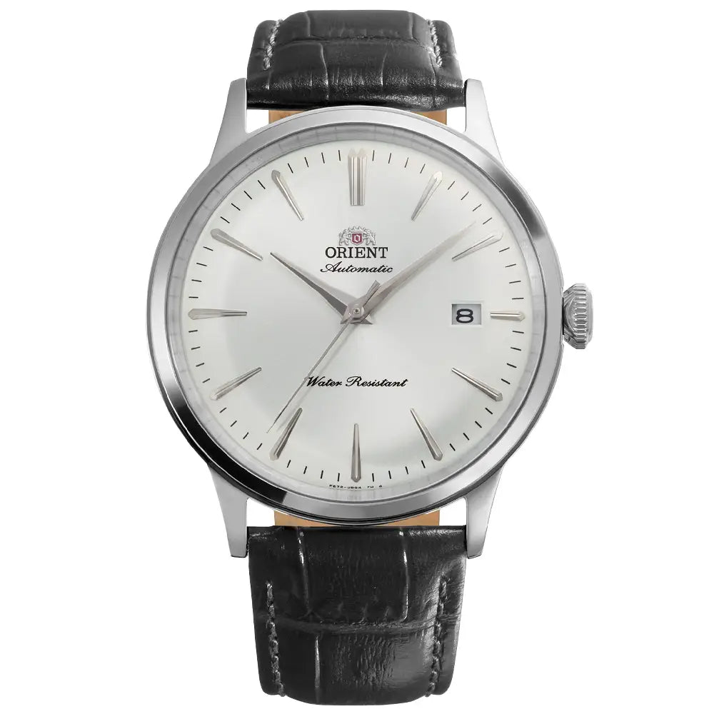 Orient Classic Bambino Automatic RA-AC0031S White Dial 40.5mm Leather Strap Men's Watch