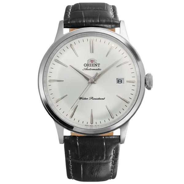 Orient Classic Bambino Automatic RA-AC0031S White Dial 40.5mm Leather Strap Men's Watch
