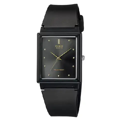 Casio Collection Analog MQ-38-1ADF Black Dial Resin Strap Unisex Watch