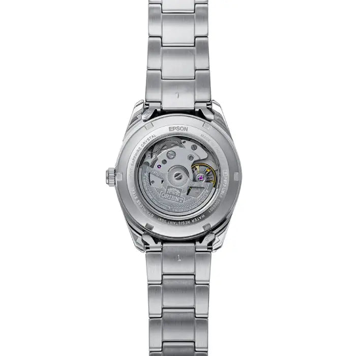 Orient Contemporary Stretto Date Mechanical Special Edition RA-AC0R07P Pink Dial 38.5mm Stainless Steel Men's Watch detail view
