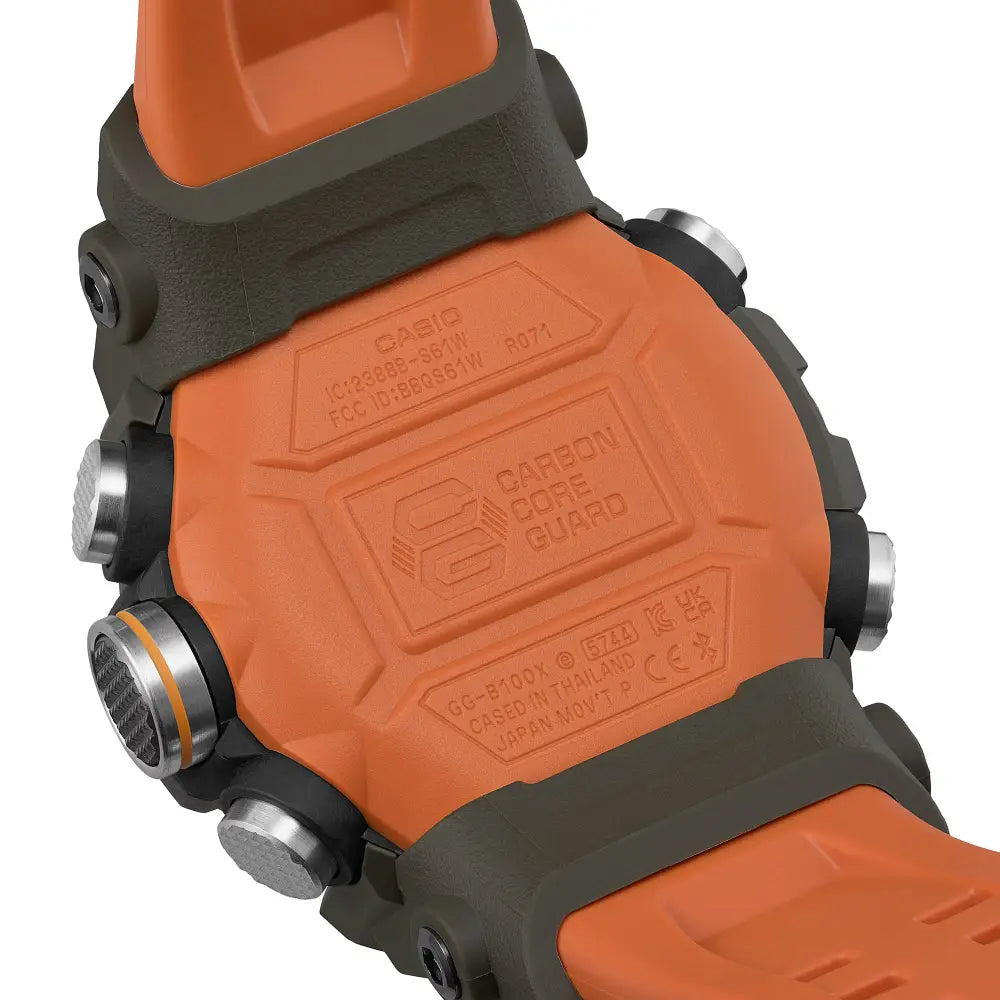 Casio G-Shock Mudmaster GG-B100X-1A9 Black Dial 51mm Resin Strap Men's Watch