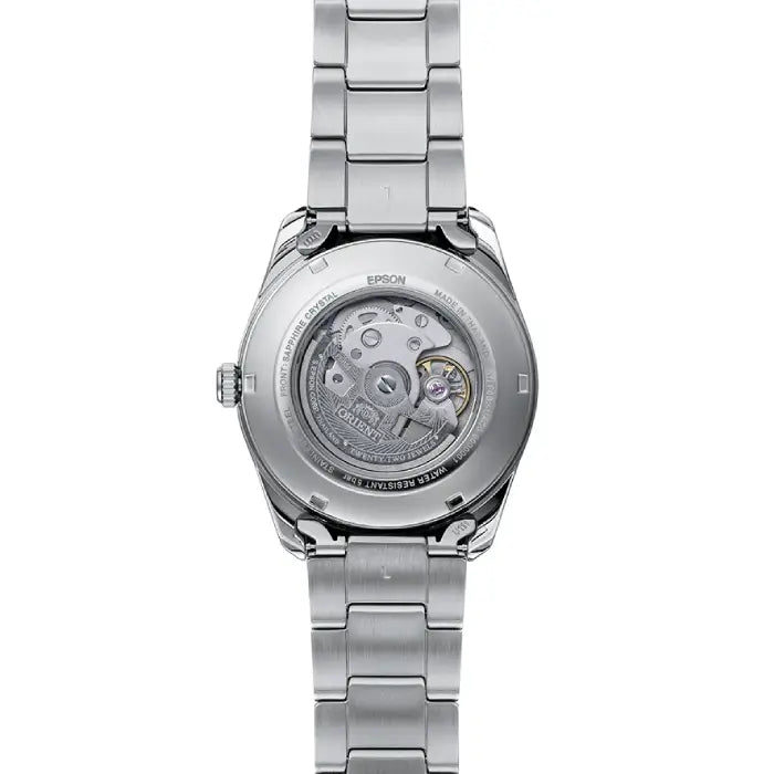 Orient Contemporary Sun And Moon Automatic RA-AK0315L Blue Dial 41.5mm Stainless Steel Men's Watch