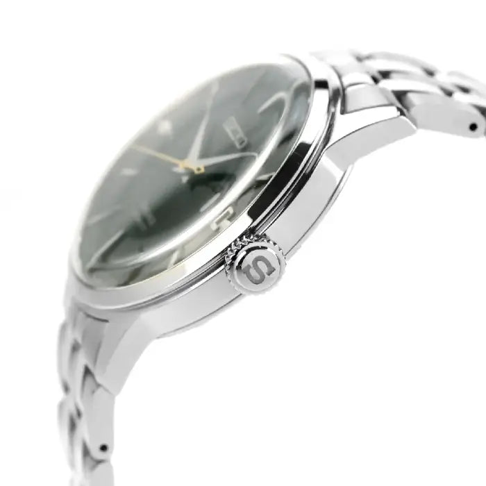 Seiko Presage Cocktail Time SARY271 Green Mockingbird Dial 40.5mm Stainless Steel Men's Watch detail view