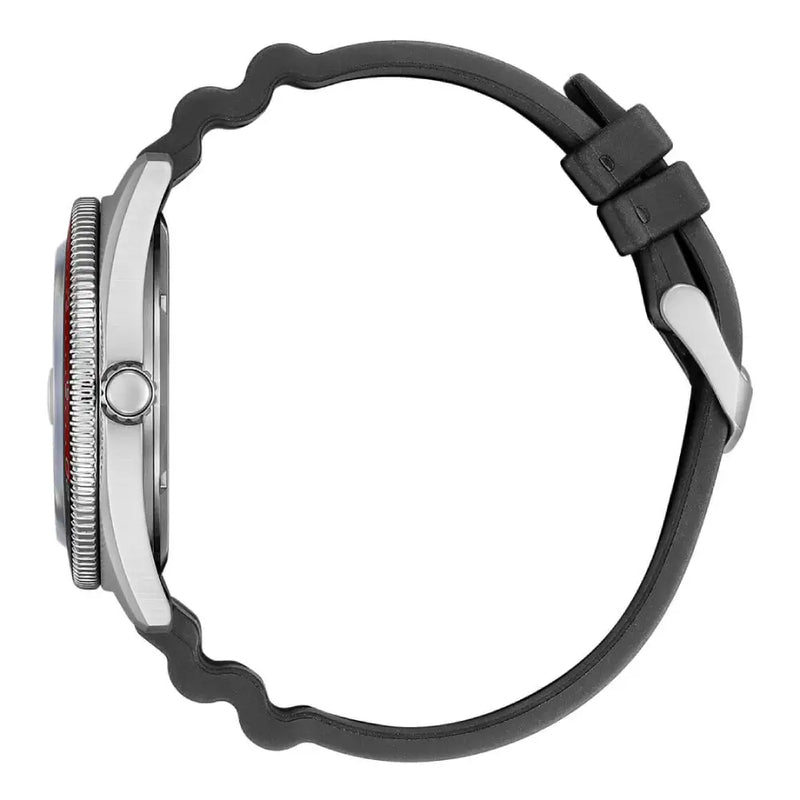 Citizen Eco-Drive Sport "Coke Bezel" AW1769-10E Black Dial 43mm Rubber Strap Men's Watch detail view