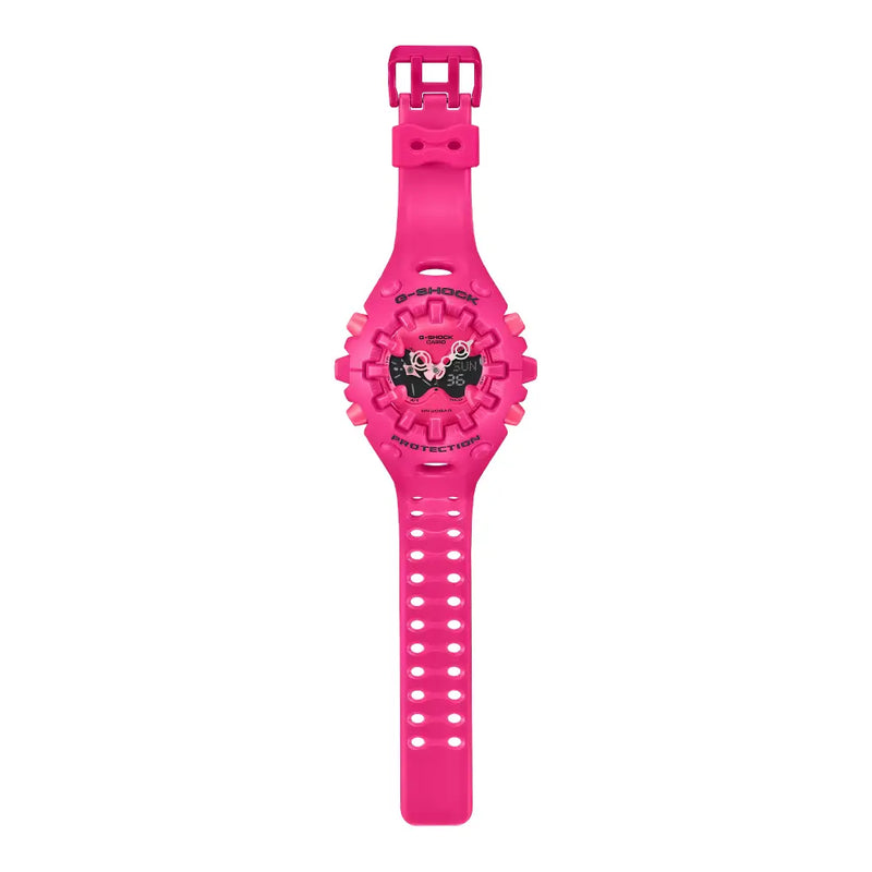 Casio G-Shock GA-V01-4ADR "Alien Eyes" Pink Dial 58.2mm Resin Strap Men's Watch detail view