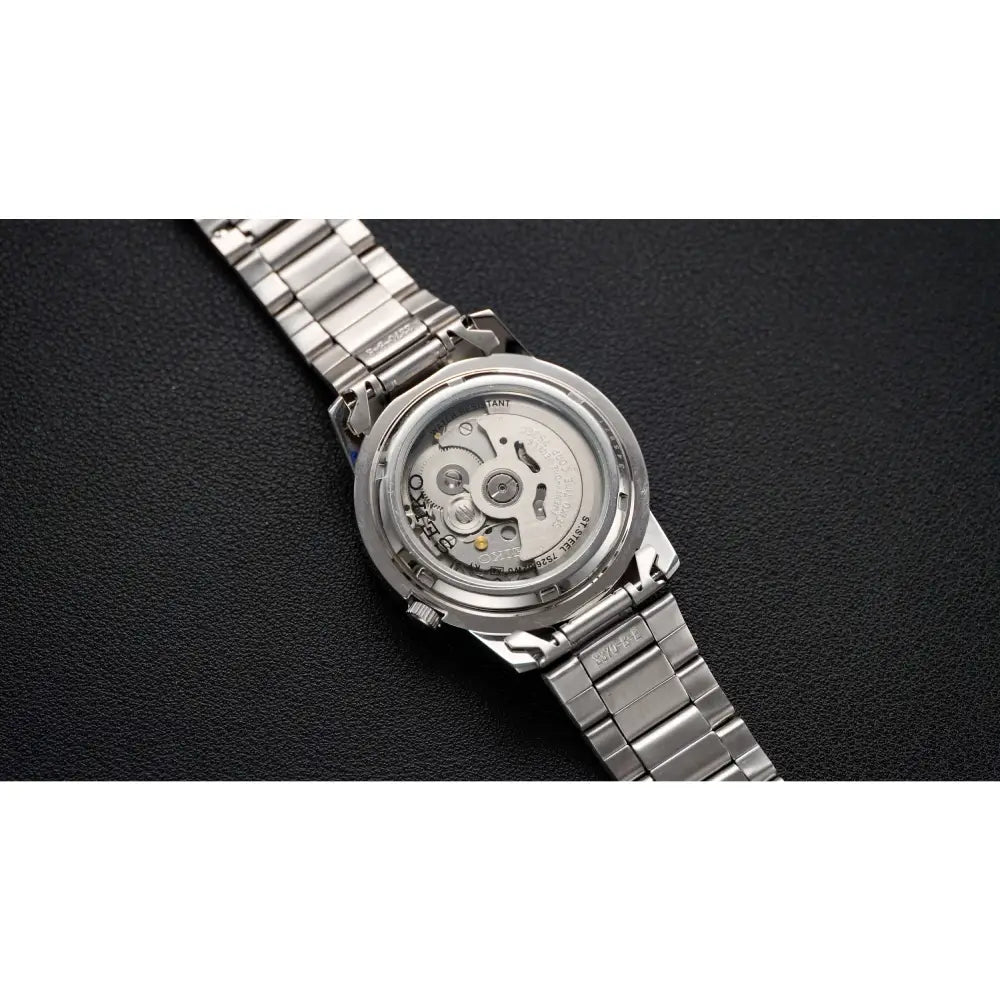 Seiko 5 SNK371K1 Automatic 21 Jewels Blue Dial 37mm Stainless Steel Men's Watch