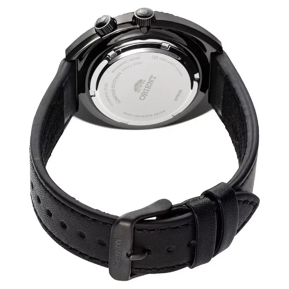 Orient RA-AA0E07B19B Neo-Classic Sports Limited Edition Automatic Black Dial 43.5mm Leather Strap Men's Watch