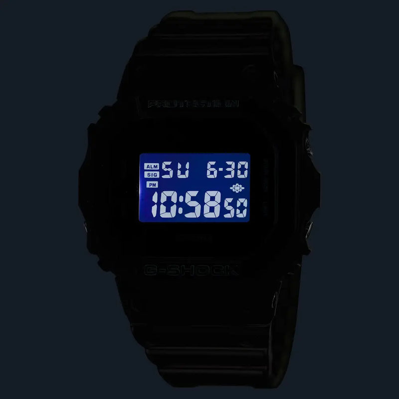 Casio G-Shock Urban Utility DW-5610UU-3DR Green & Black Layered Bezel Men's Watch detail view