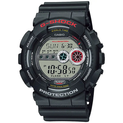 Casio G-Shock Casual GD-100-1ADR Black Dial Resin Men's Watch