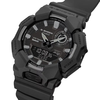 Casio G-Shock "Solar Step Tracker" GA-B010-1A1DR Black Dial 49.3mm Bio-Based Resin Strap Men's Watch